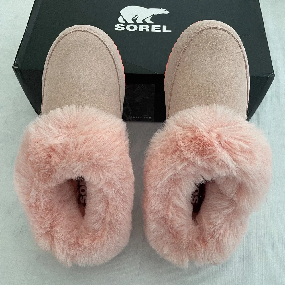 NIB Sorel Coffee Run Cozy Slipper Womens Size 7 NIB - Picture 5 of 9